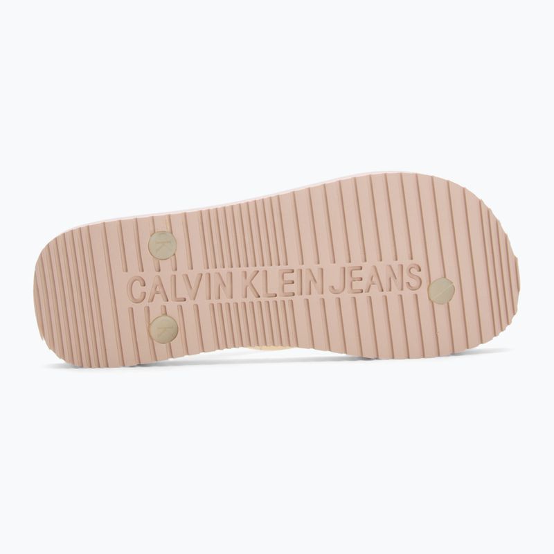 Calvin Klein дамски джапанки YW0YW01829 Beach Sandal Transparent Tpu whisper pink/bright white 4