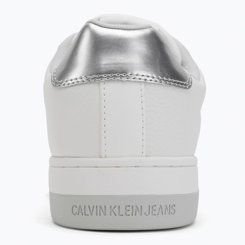 Calvin Klein дамски обувки YW0YW01765 Basket Cupsole Low Mg bright white/silver 6