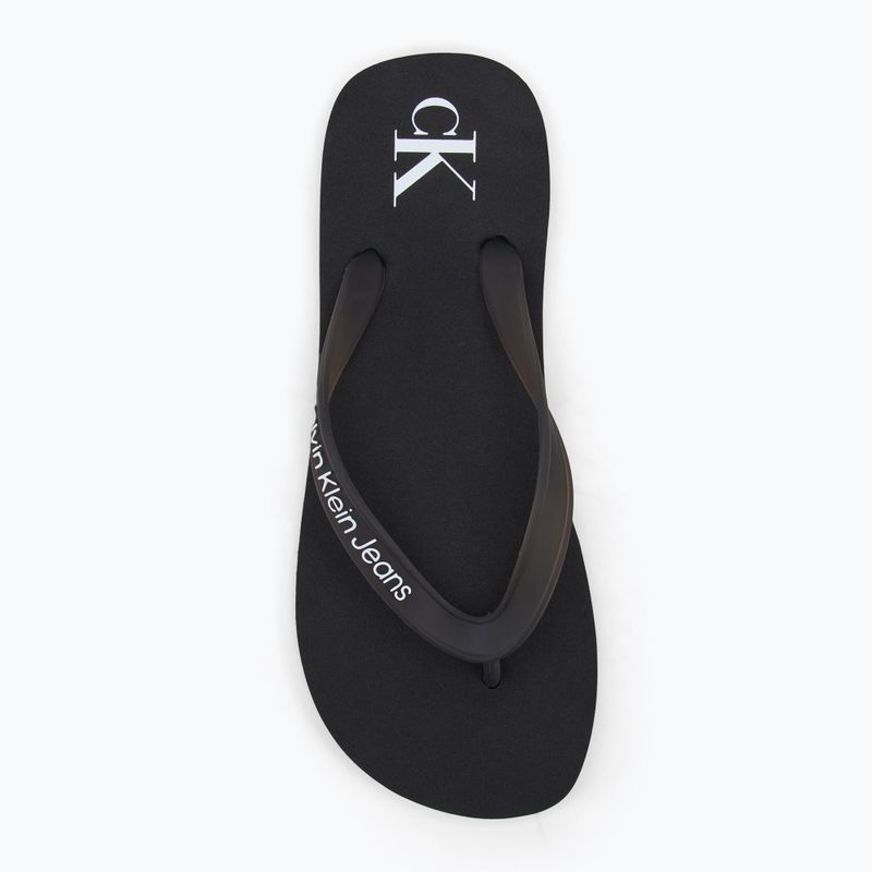 Calvin Klein дамски джапанки YW0YW01829 Beach Sandal Transparent Tpu black 5