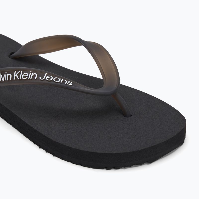 Calvin Klein дамски джапанки YW0YW01829 Beach Sandal Transparent Tpu black 7