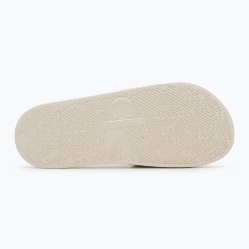 Calvin Klein дамски джапанки YW0YW01713 Slide Monogram Hardware turtle dove 4