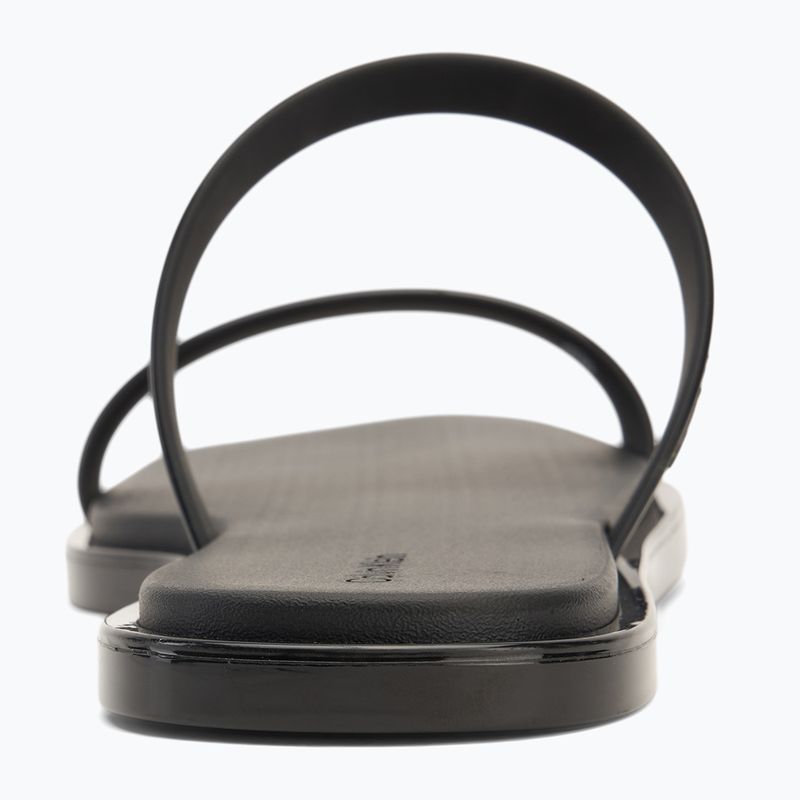 Calvin Klein дамски джапанки HW0HW02417 Double Bar Slide - Jelly black 6