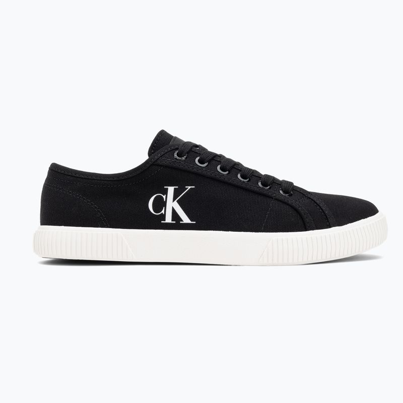 Calvin Klein дамски маратонки YW0YW01762 Ess Vulc Low Cv Mg Wn black/bright white 2