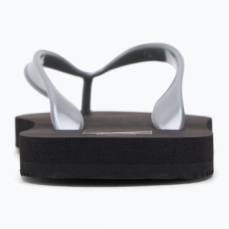 Дамски джапанки Calvin Klein YW0YW01719 Beach Sandal Monologo Tpu black/silver 6