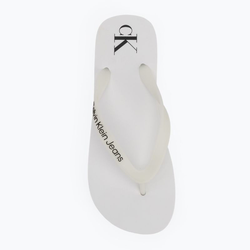 Дамски джапанки Calvin Klein YW0YW01830 Beach Sandal Flatform Tpu bright white/black 5