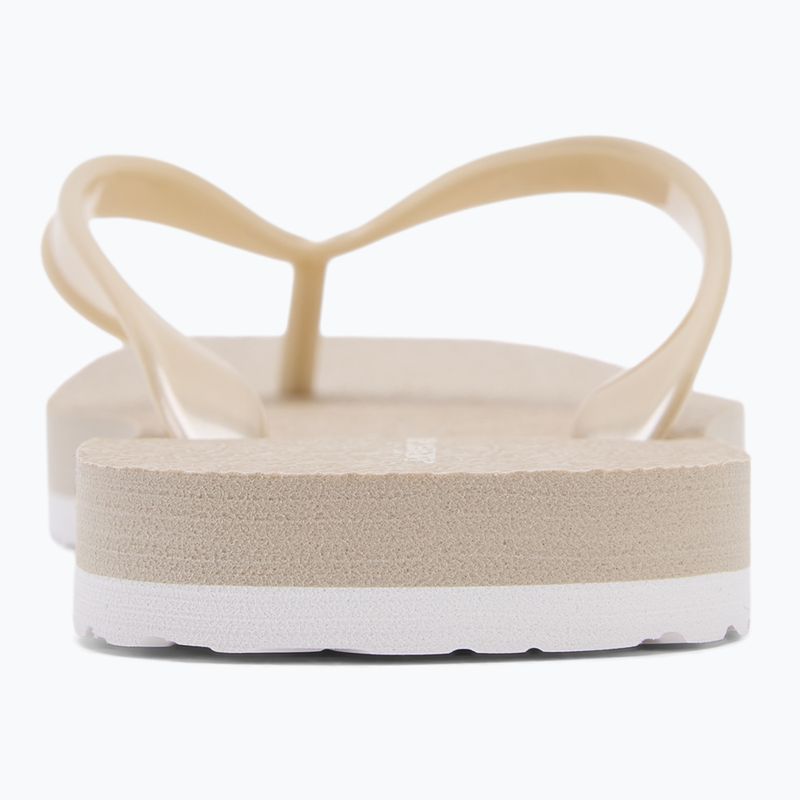 Calvin Klein дамски джапанки YW0YW01720 Thong+ Tpu Metallic eggshell/bright white 6