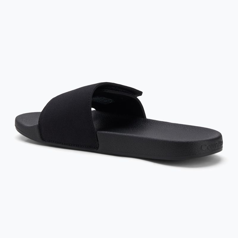 Calvin Klein мъжки джапанки HM0HM01749 Adj Pool Slide Canvas Logo black 3
