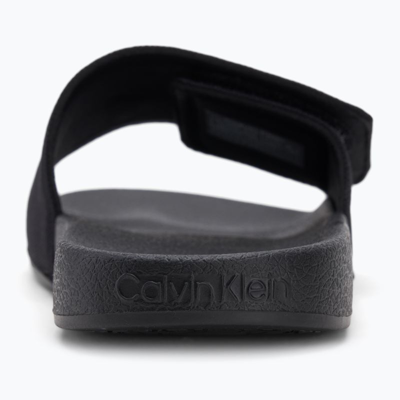 Calvin Klein мъжки джапанки HM0HM01749 Adj Pool Slide Canvas Logo black 6