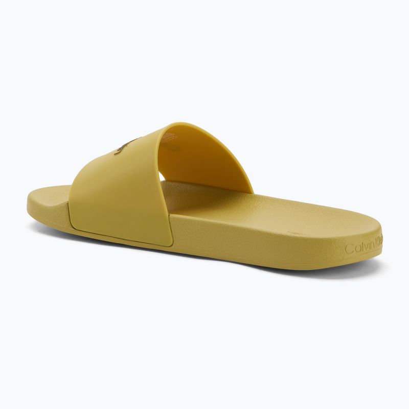 Мъжки джапанки Calvin Klein HM0HM00455 Pool Slide Rubber масло от авокадо 3