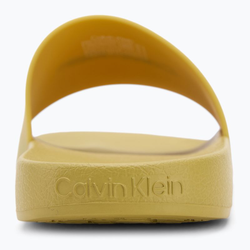 Мъжки джапанки Calvin Klein HM0HM00455 Pool Slide Rubber масло от авокадо 6