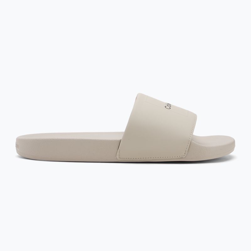 Calvin Klein мъжки джапанки HM0HM01754 Pool Slide Ck Square feather grey 2