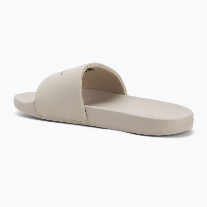 Calvin Klein мъжки джапанки HM0HM01754 Pool Slide Ck Square feather grey 3