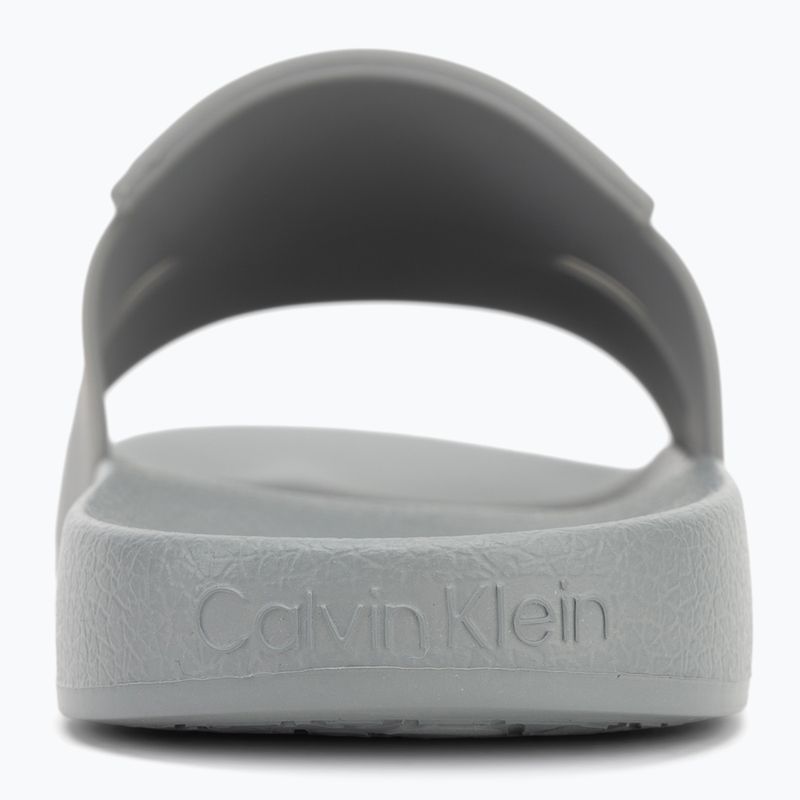 Calvin Klein джапанки за мъже HM0HM01752 Pool Slide Double T granite road 6