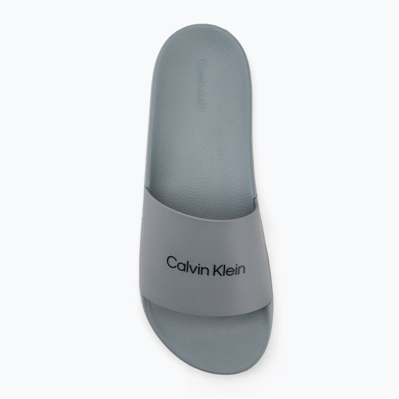 Calvin Klein мъжки джапанки HM0HM00455 Pool Slide Rubber granite road 5