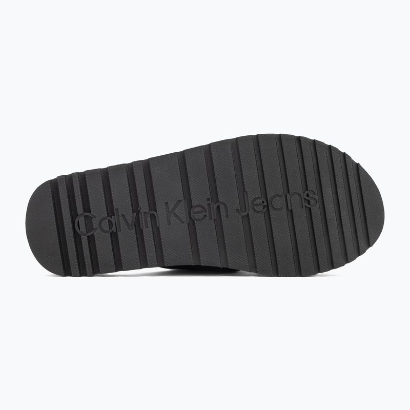 Мъжки джапанки Calvin Klein YM0YM01223 Cross Sandal Crxs Tx triple black 4