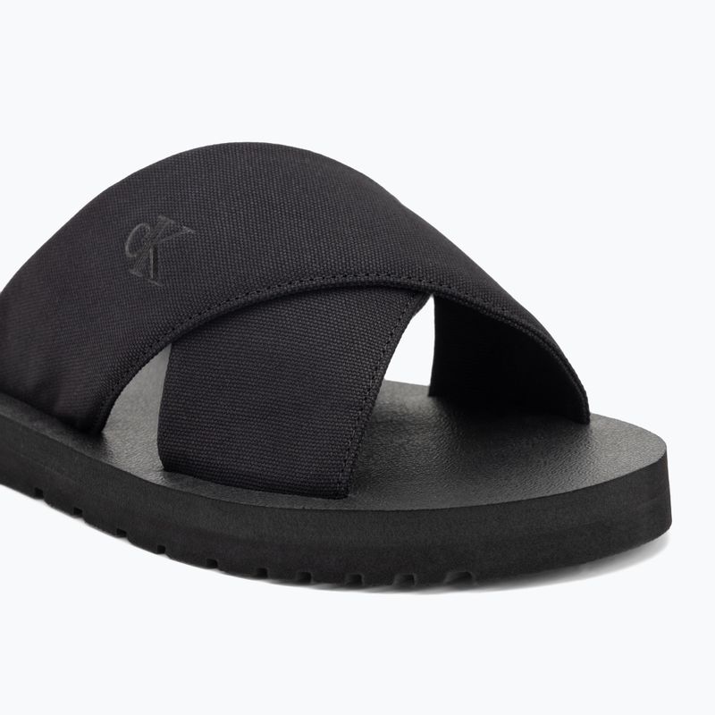 Мъжки джапанки Calvin Klein YM0YM01223 Cross Sandal Crxs Tx triple black 7
