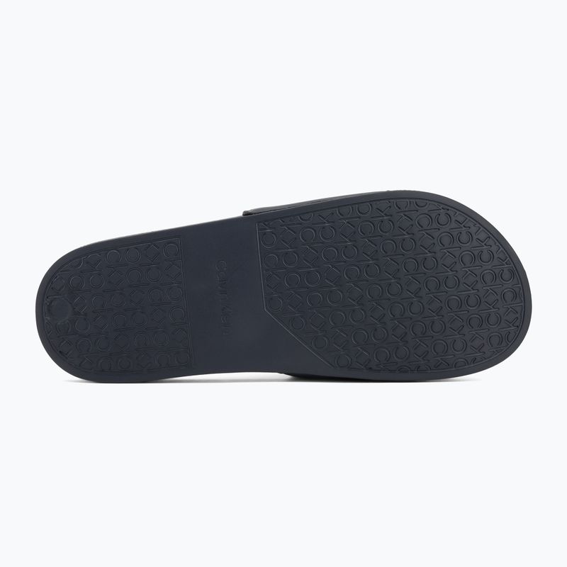 Мъжки джапанки Calvin Klein HM0HM01754 Pool Slide Ck Square navy 4