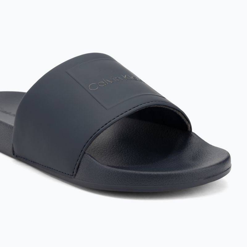 Мъжки джапанки Calvin Klein HM0HM01754 Pool Slide Ck Square navy 7