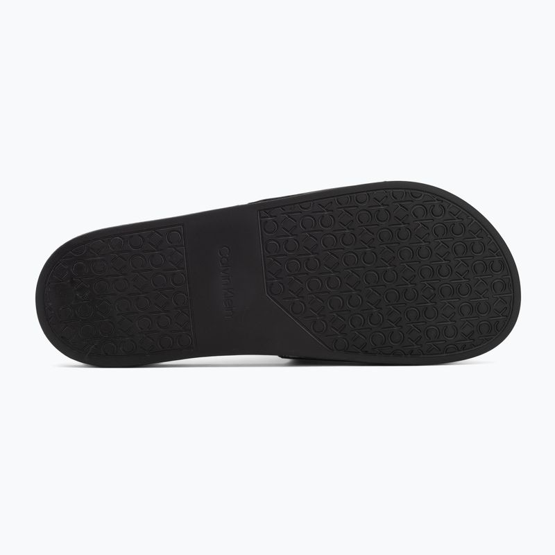Calvin Klein мъжки джапанки HM0HM01754 Pool Slide Ck Square black 4