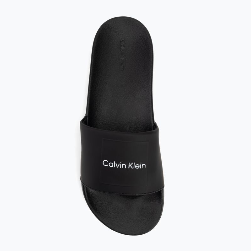 Calvin Klein мъжки джапанки HM0HM01754 Pool Slide Ck Square black 5