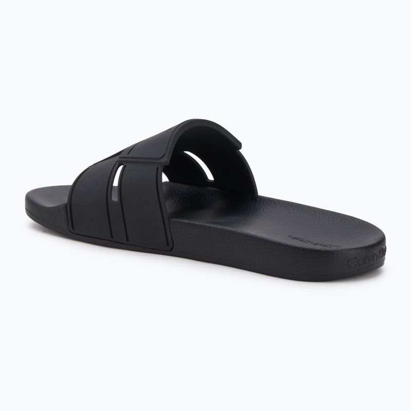 Calvin Klein мъжки джапанки HM0HM01752 Pool Slide Double T black 3