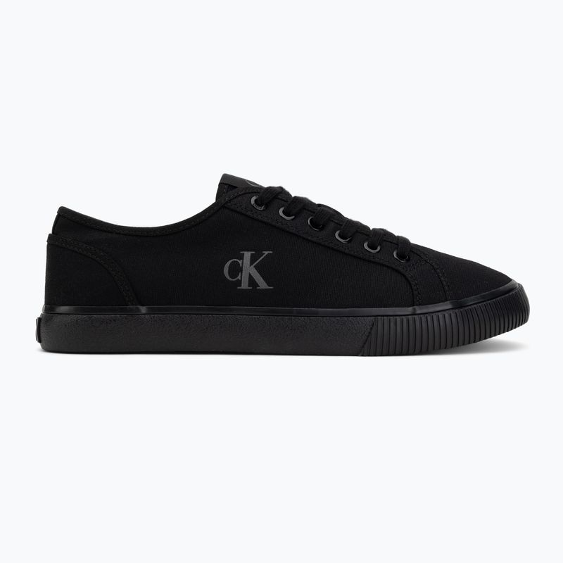 Мъжки кецове Calvin Klein YM0YM01209 3 Ess Vulc Low Mg Canvas triple black 2