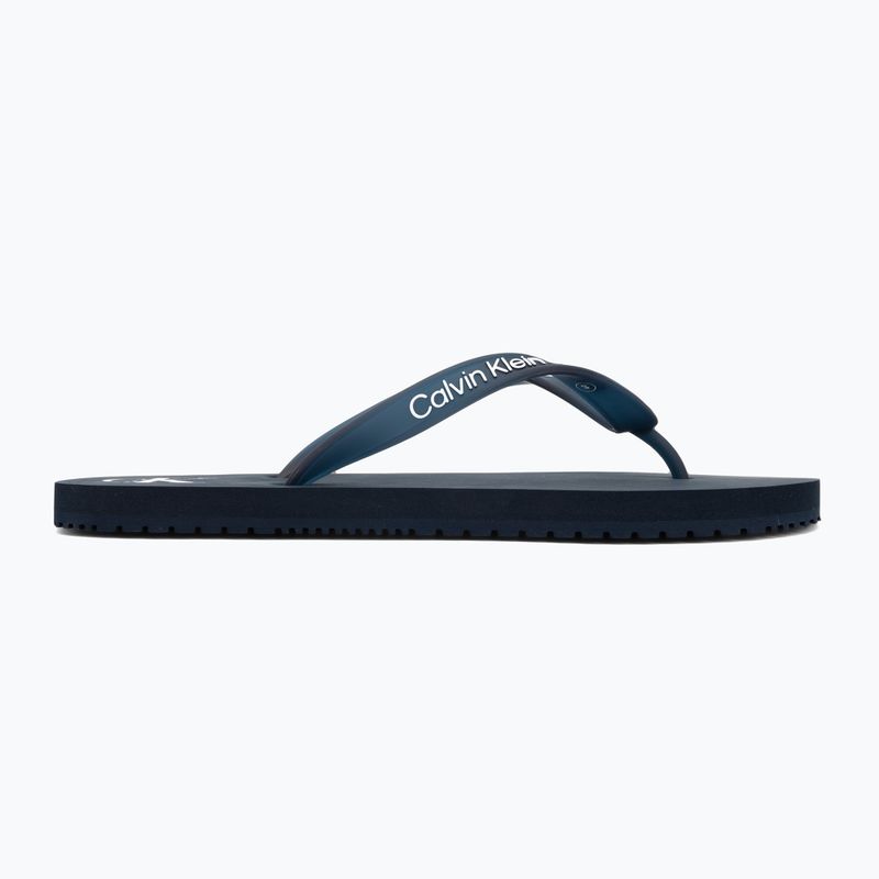 Мъжки Calvin Klein YM0YM01267 Beach Sandal Transparent Tpu navy/bright white джапанки 2