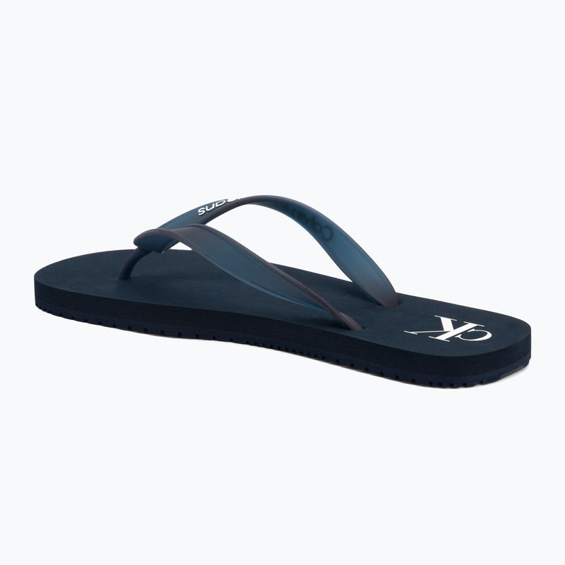 Мъжки Calvin Klein YM0YM01267 Beach Sandal Transparent Tpu navy/bright white джапанки 3
