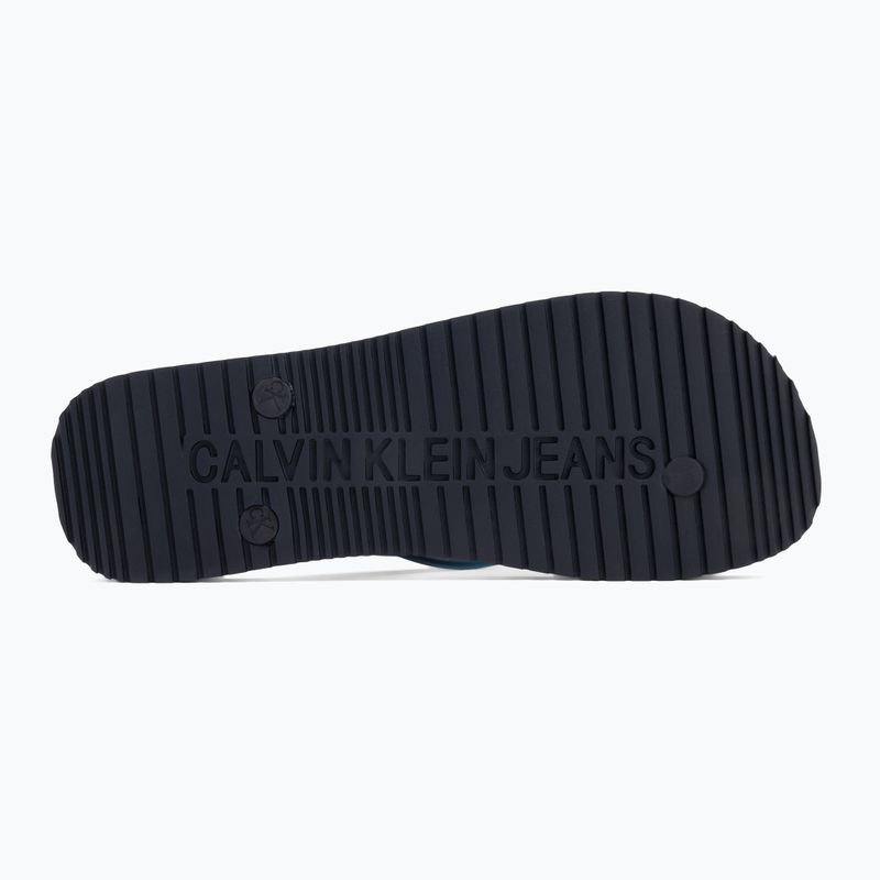 Мъжки Calvin Klein YM0YM01267 Beach Sandal Transparent Tpu navy/bright white джапанки 4