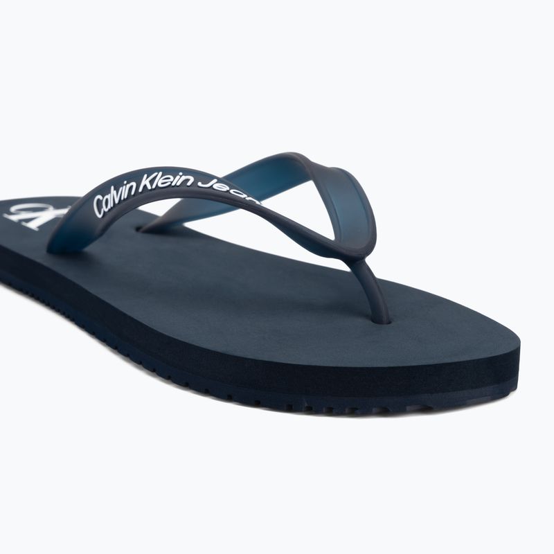 Мъжки Calvin Klein YM0YM01267 Beach Sandal Transparent Tpu navy/bright white джапанки 7