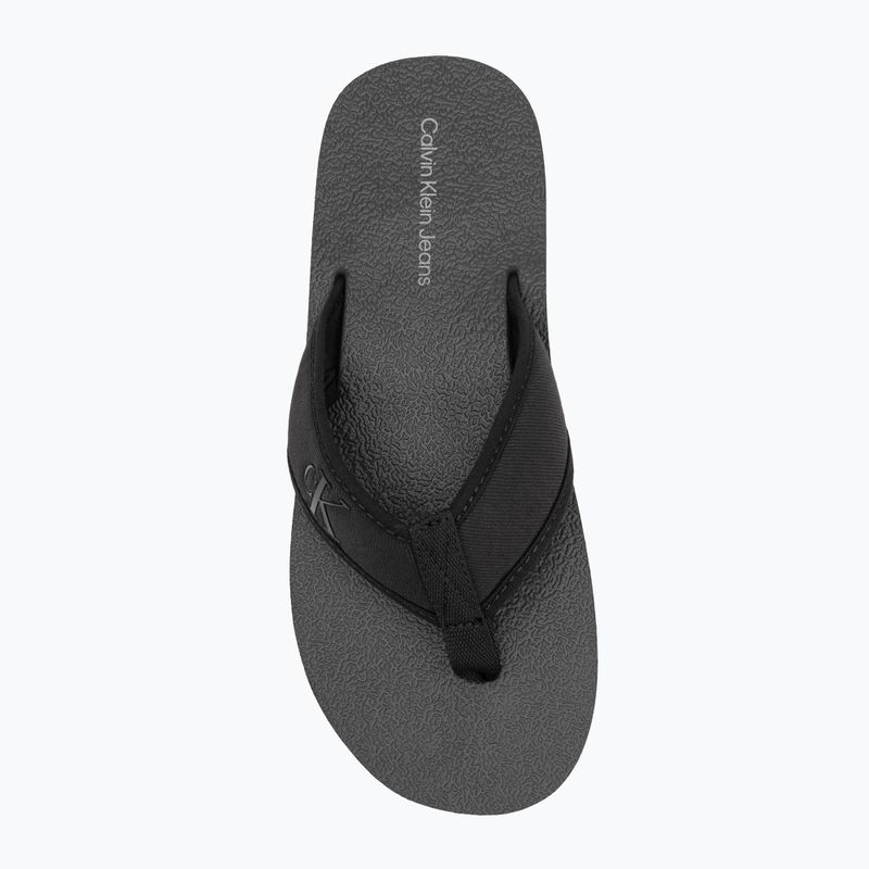 Мъжки джапанки Calvin Klein YM0YM01235 Thong+ Cv triple black 5