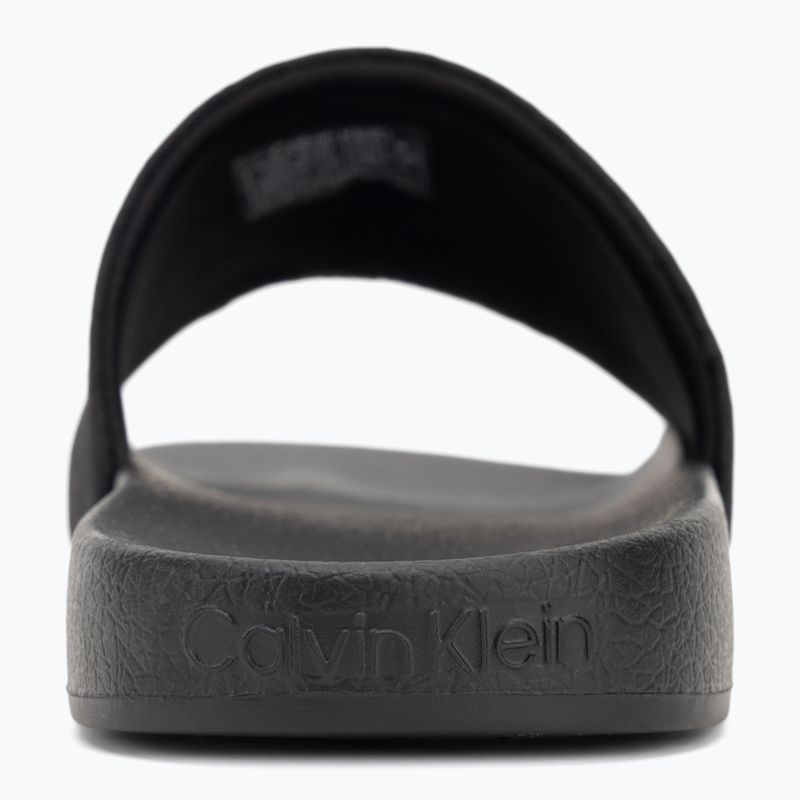 Calvin Klein мъжки джапанки HM0HM01762 Pool Slide Jaq Mono black mono jacquard 6