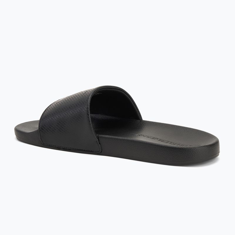 Мъжки джапанки Calvin Klein YM0YM01269 Slide Aop Print triple black 3