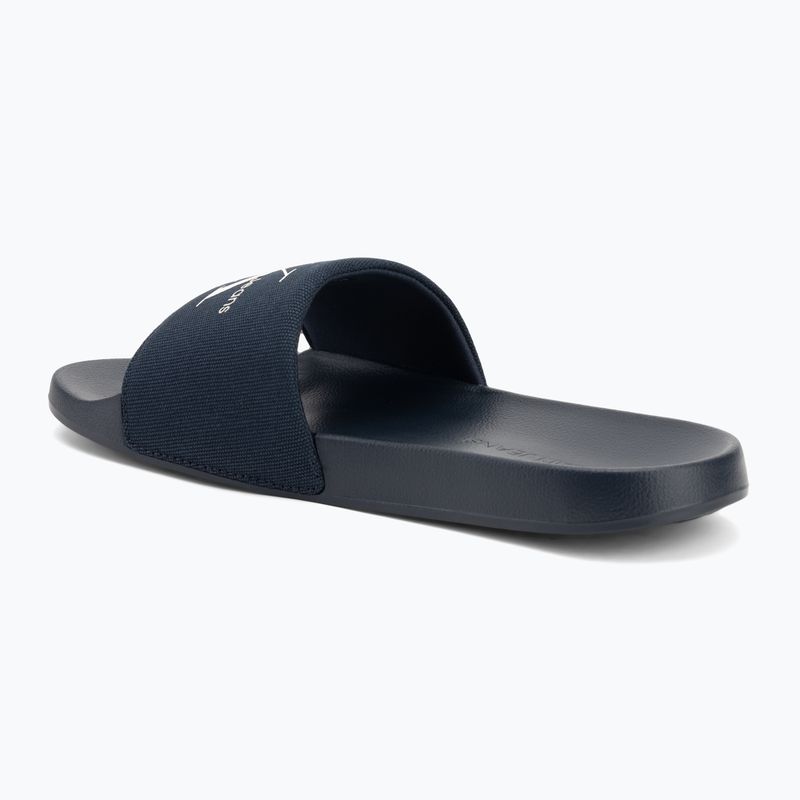 Мъжки чехли Calvin Klein YM0YM01271 Slide Monogram Cv triple calvin navy 3