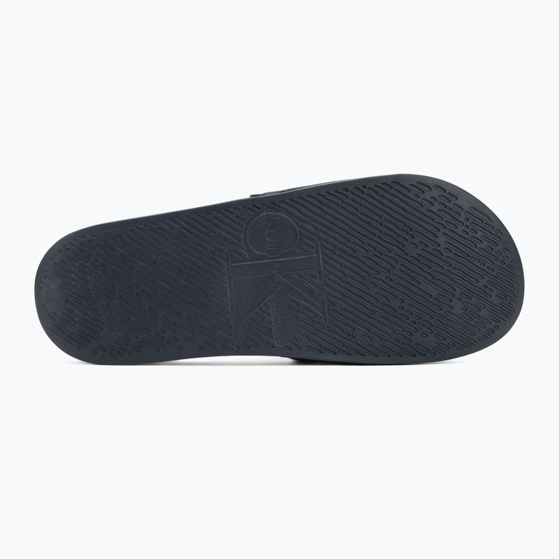 Мъжки чехли Calvin Klein YM0YM01271 Slide Monogram Cv triple calvin navy 4