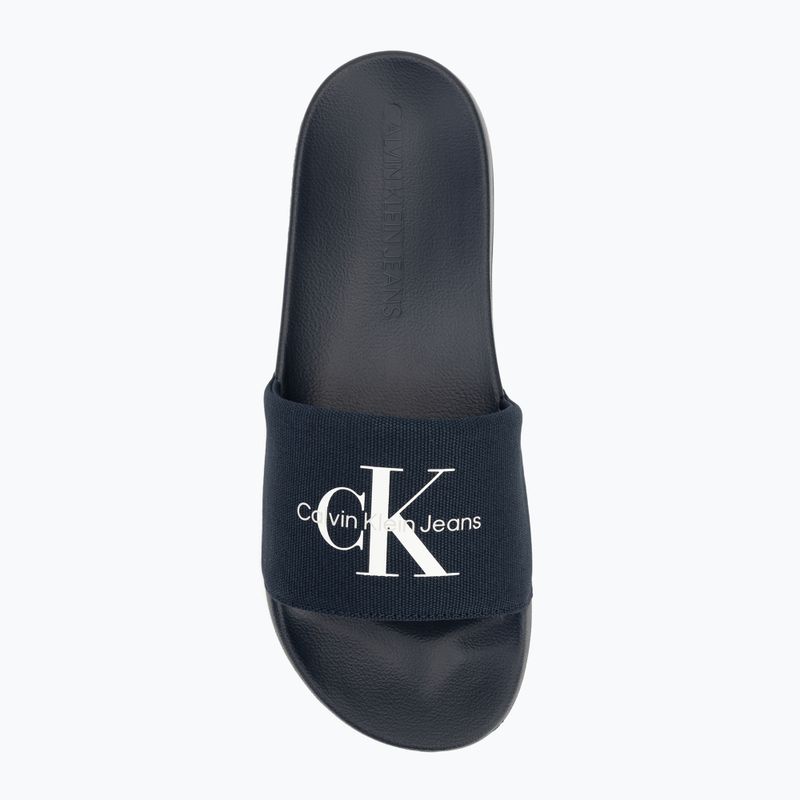 Мъжки чехли Calvin Klein YM0YM01271 Slide Monogram Cv triple calvin navy 5