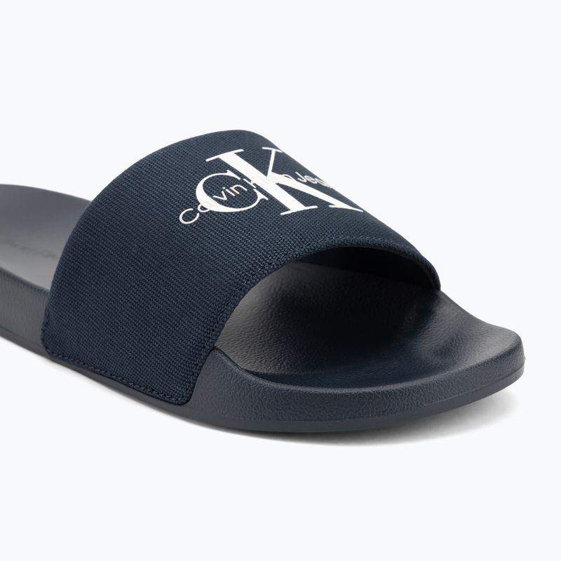 Мъжки чехли Calvin Klein YM0YM01271 Slide Monogram Cv triple calvin navy 7