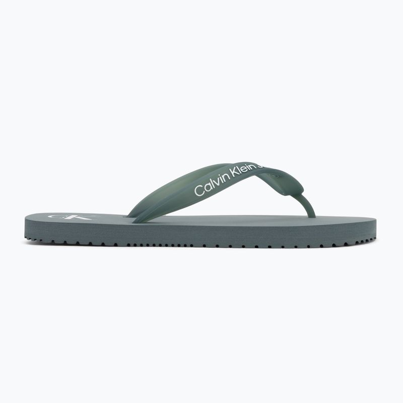 Мъжки плажен сандал Calvin Klein YM0YM01267 Transparent Tpu trooper flip flops 2