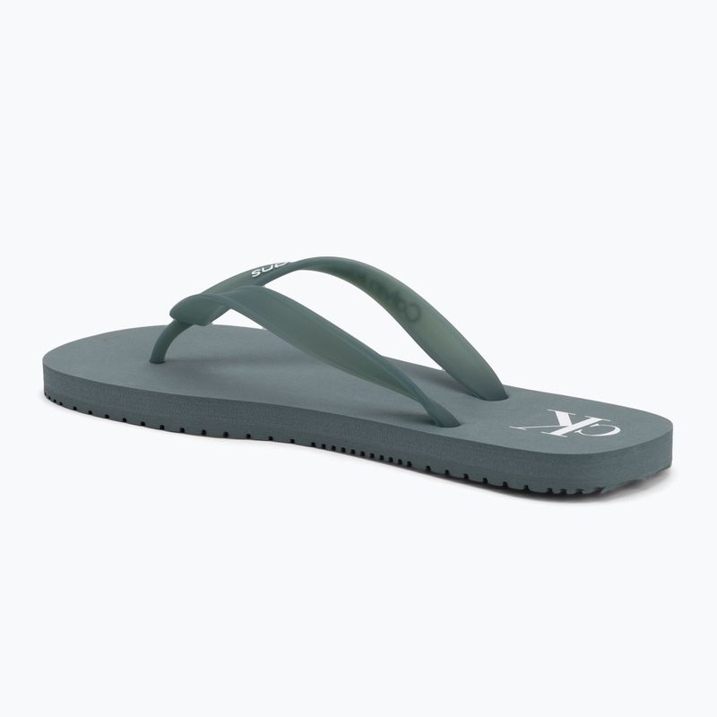 Мъжки плажен сандал Calvin Klein YM0YM01267 Transparent Tpu trooper flip flops 3