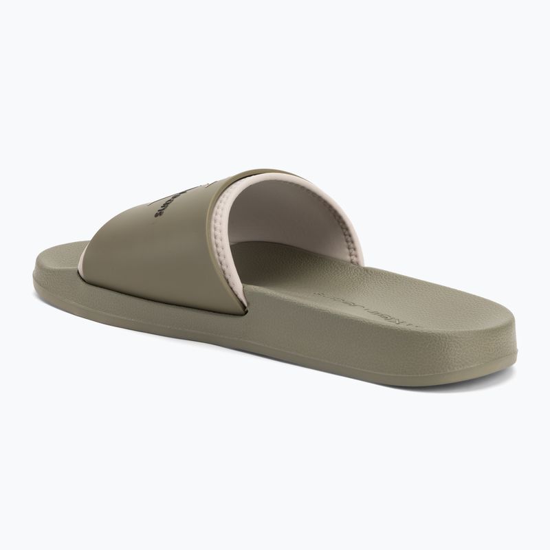 Мъжки джапанки Calvin Klein YM0YM00361 Slide Rubber Neoprene Monologo mermaid/eggshell 3