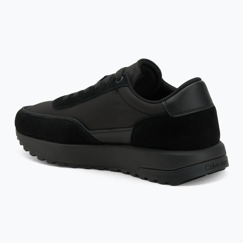 Мъжки обувки Calvin Klein HM0HM01714 Low Top Lace Up triple black 3