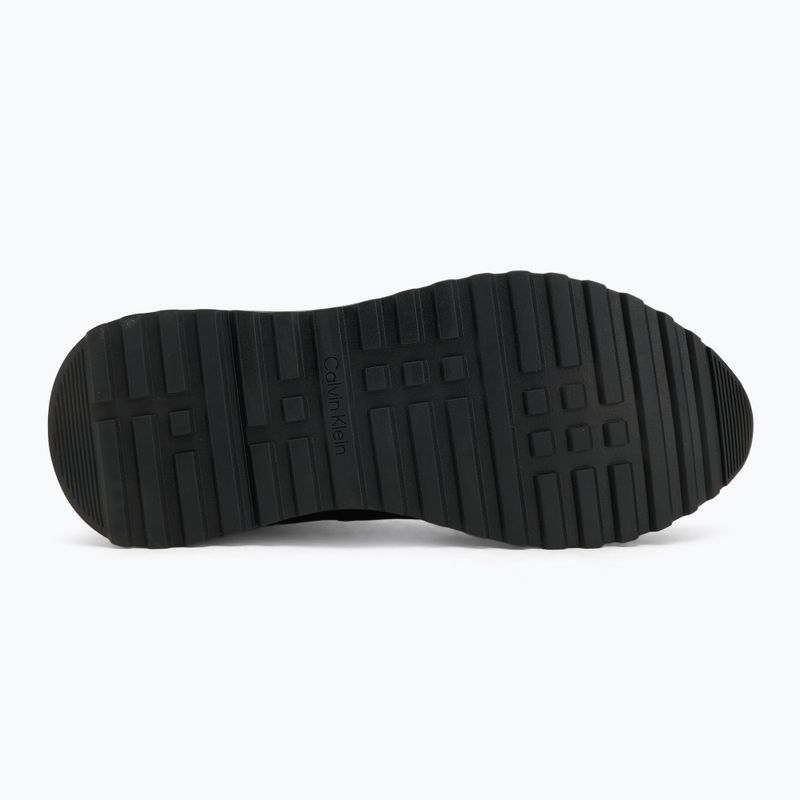 Мъжки обувки Calvin Klein HM0HM01714 Low Top Lace Up triple black 4