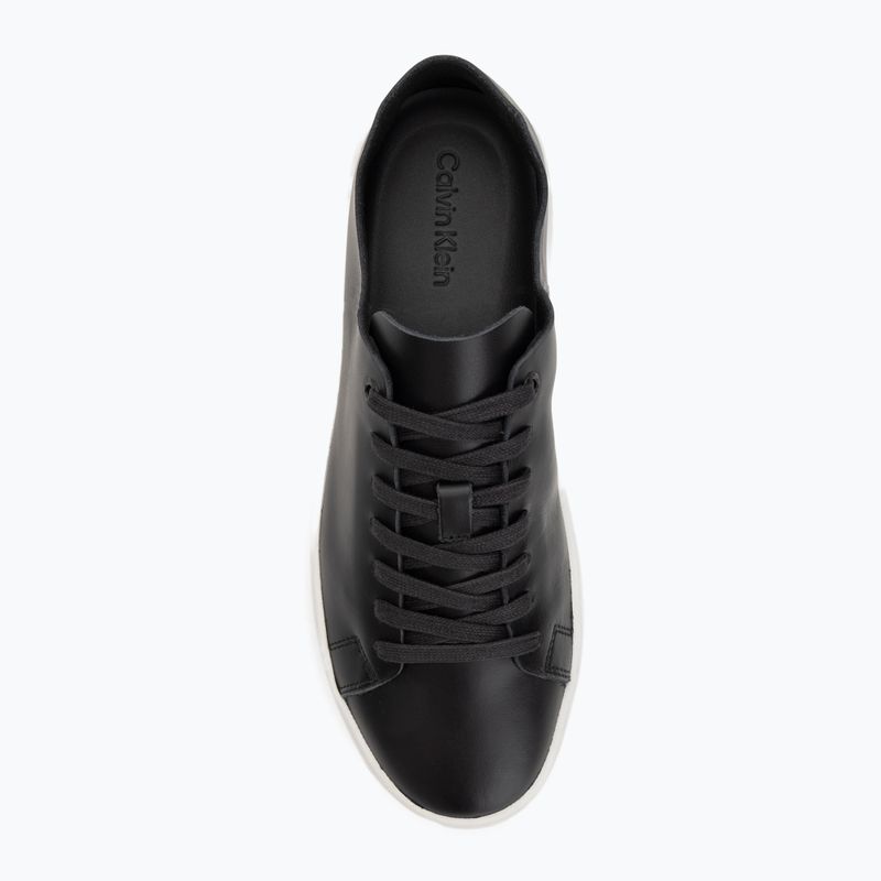 Calvin Klein мъжки обувки HM0HM01723 Low Top Lace Up Unlined Lth ck black 5