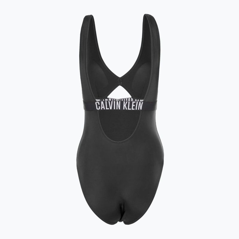 Дамски бански костюм Calvin Klein KW0KW02746 Intense Power One Piece Fashion Fit pvh black 2