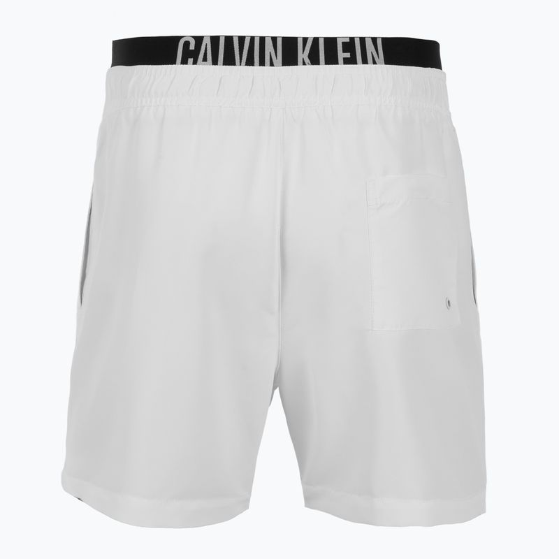 Мъжки шорти за плуване Calvin Klein KM0KM01093 Intense Power Medium Double WB pvh classic white 2