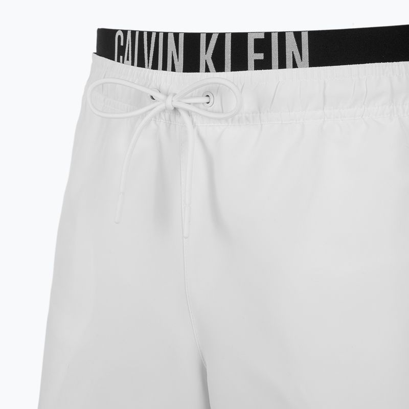 Мъжки шорти за плуване Calvin Klein KM0KM01093 Intense Power Medium Double WB pvh classic white 3