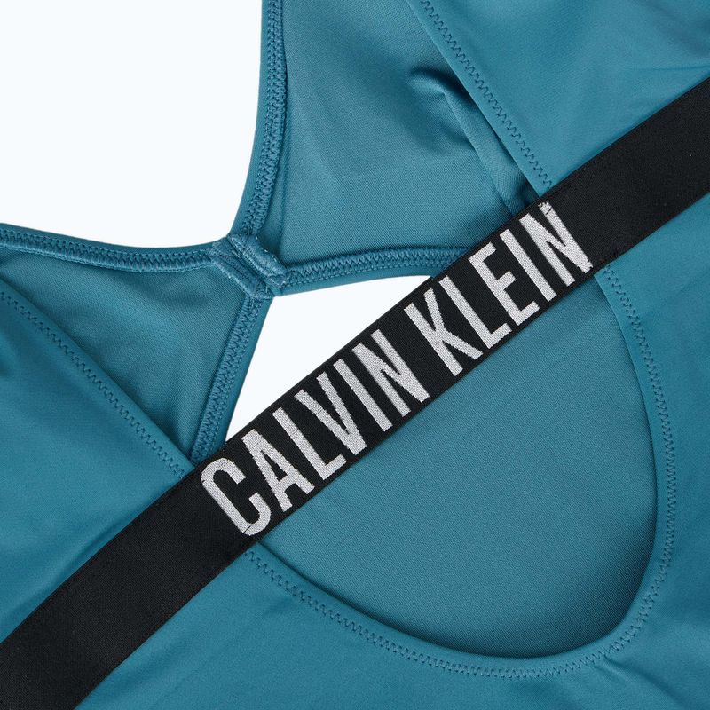 Дамски бански костюм Calvin Klein KW0KW02746 Intense Power One Piece Fashion Fit storm blue 4
