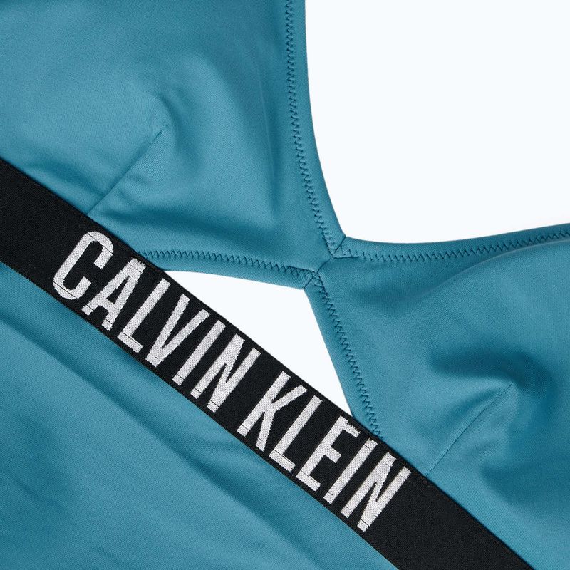 Дамски бански костюм Calvin Klein KW0KW02746 Intense Power One Piece Fashion Fit storm blue 5