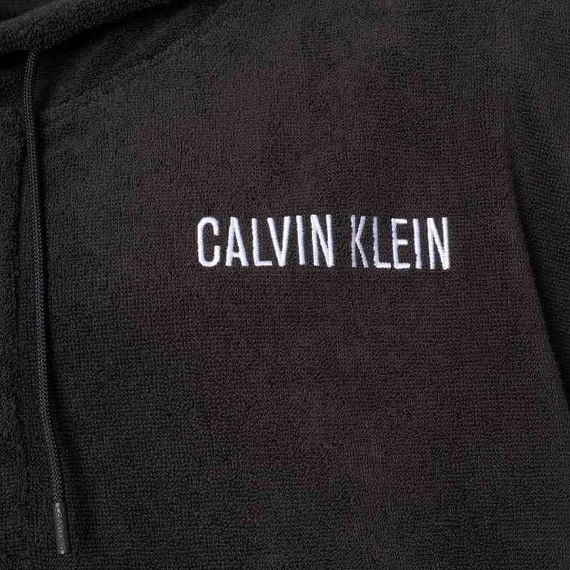 Мъжко пончо Calvin Klein KM0KM01150 Towel Hoodie pvh black 3