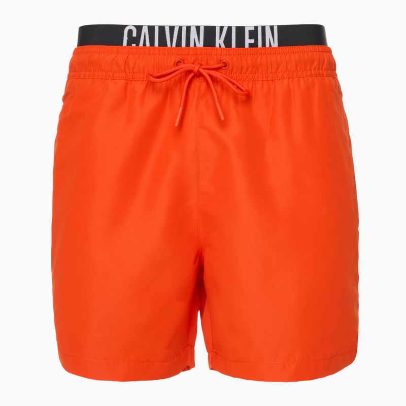 Мъжки шорти за плуване Calvin Klein KM0KM01093 Intense Power Medium Double WB flaming chili
